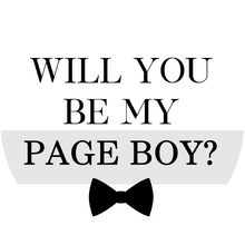 Load image into Gallery viewer, Will You Be My Page Boy Lollipop