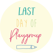 Load image into Gallery viewer, Yellow Last Day Of Playgroup Giant Lollipop