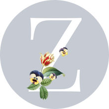 Load image into Gallery viewer, Monogram Initial Grey Lollipop (A to Z)