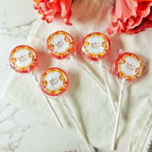 Load image into Gallery viewer, Autumn Leaves Wedding Favour Lollipops
