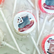 Load image into Gallery viewer, 20 Pack Christmas Cherry Amaretto Lollipops
