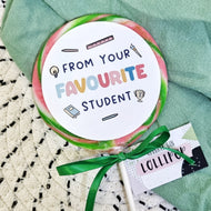 From Your Favourite Student Giant Lollipop