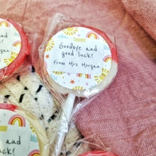 Load image into Gallery viewer, Personalised Goodbye and Good Luck Lollipop Sets
