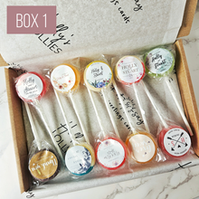 Load image into Gallery viewer, Wedding Sample Box  (Choice of 10 or 20 lollipops)
