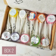 Load image into Gallery viewer, Wedding Sample Box  (Choice of 10 or 20 lollipops)

