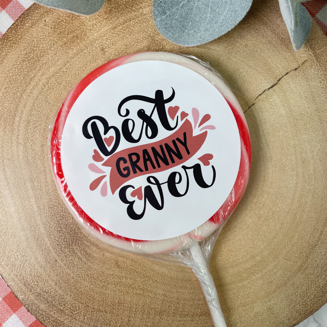 Best Granny Ever Lollipop