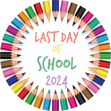 Load image into Gallery viewer, Colourful Pencils Last Day Of School Giant Lollipop
