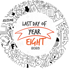 Load image into Gallery viewer, Doodle Last Day of Year Giant Lollipop (Years 1-13)
