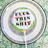 Floral Fuck This Shit Lollipop