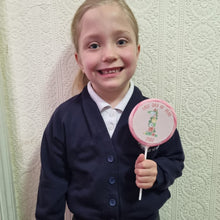 Load image into Gallery viewer, Last Day of Year Floral Giant Lollipop (Years 1-13)
