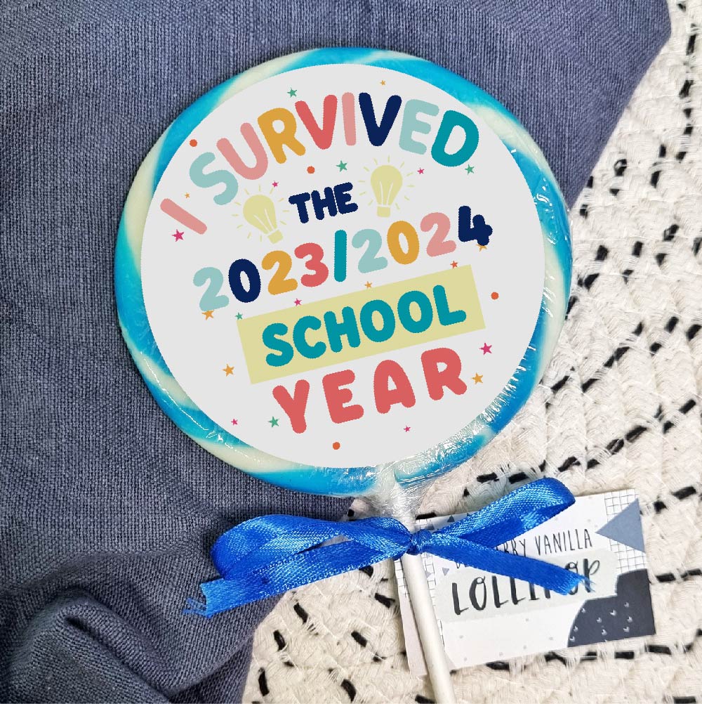 I Survived the 2023/2024 School Year Giant Lollipop
