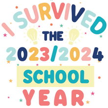 Load image into Gallery viewer, I Survived the 2023/24 School Year Lollipop Sets
