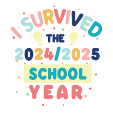 Load image into Gallery viewer, I Survived the 2024/2025 School Year Giant Lollipop
