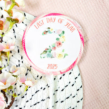 Load image into Gallery viewer, Last Day of Year Floral Giant Lollipop (Years 1-13)
