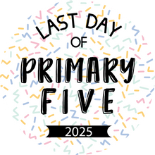 Load image into Gallery viewer, Last Day of Primary Bold Sprinkles Giant Lollipop (Years 1-13)

