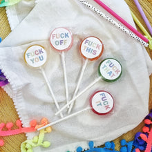 Load image into Gallery viewer, &#39;Fuck&#39; Small Lollipop Set
