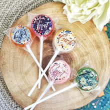 Load image into Gallery viewer, Floral Swear Words Small Lollipop Set
