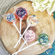 Floral Swear Words Small Lollipop Set