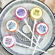 Sweary Insult Small Lollipop Set