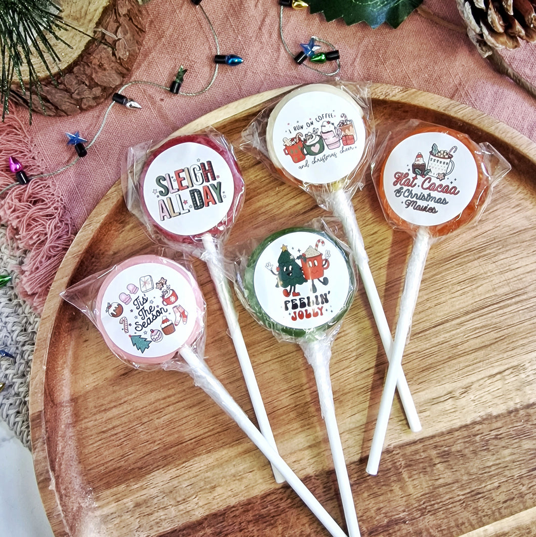 Christmas Small Lollipops Retro Gift Set