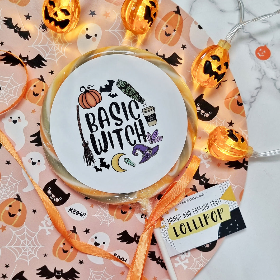 Basic Witch Halloween Lollipop
