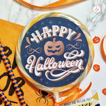 Load image into Gallery viewer, Pumpkin Happy Halloween Lollipop
