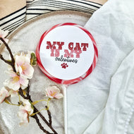 My Cat is my Valentine's Lollipop