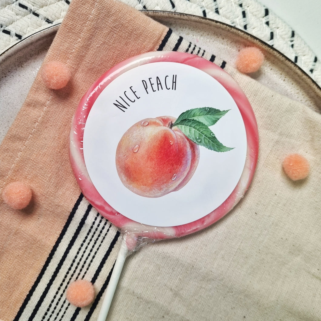 'Nice Peach' Lollipop