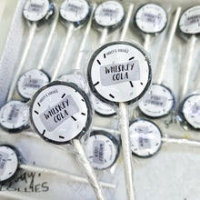 Load image into Gallery viewer, 20 Pack Whiskey Cola Small Lollipops
