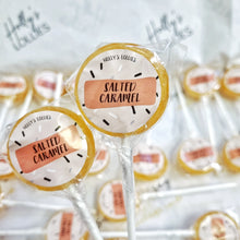 Load image into Gallery viewer, 20 Pack Salted Caramel Small Lollipops
