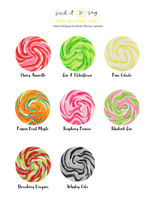 Load image into Gallery viewer, Happy Travels Mountain Lollipop - Suck It &amp; Say
