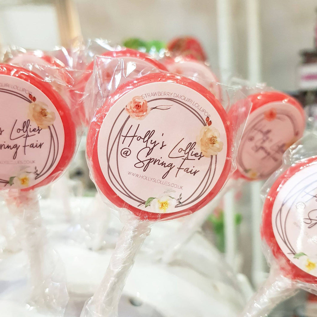 Small Personalised Corporate Lollipops