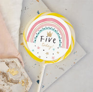 Five Today Rainbow Lollipop