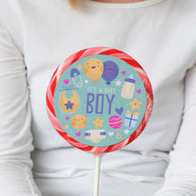 Load image into Gallery viewer, Baby Boy Lollipop - Suck It &amp; Say
