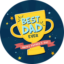 Load image into Gallery viewer, Best Dad Ever Award Lollipop
