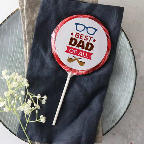 Best Dad Lollipop - Suck It & Say