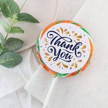 Load image into Gallery viewer, Burst Thank You Lollipop - Suck It &amp; Say
