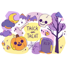 Load image into Gallery viewer, Cartoon Trick or Treat Halloween Lollipop
