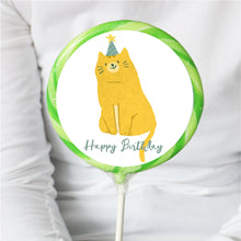 Load image into Gallery viewer, Cat Birthday Lollipop
