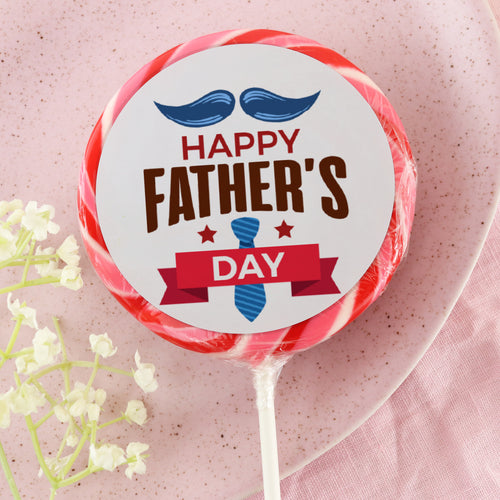 Father's Day Tie Lollipop - Suck It & Say
