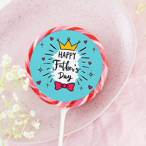 Father's Day Crown Lollipop - Suck It & Say