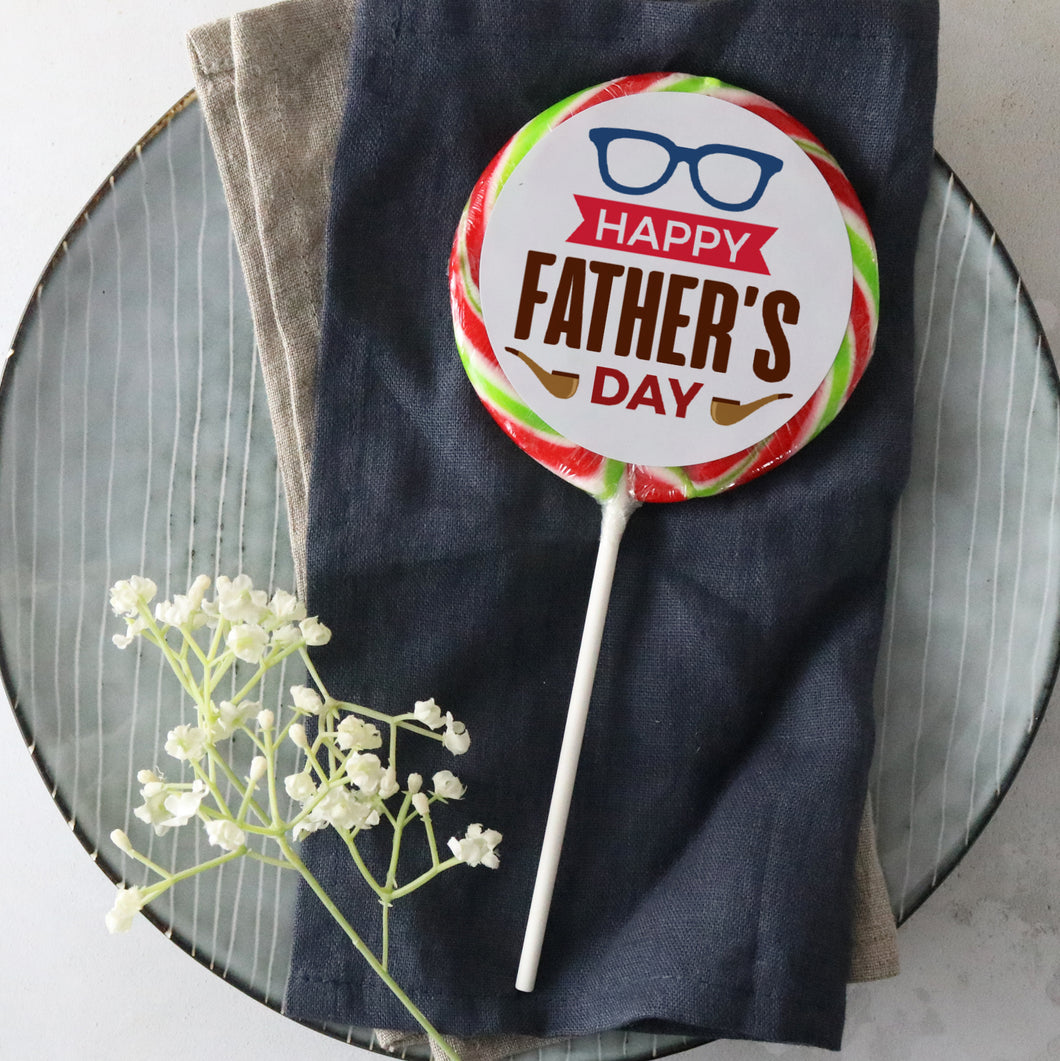 Father's Day Pipe Lollipop - Suck It & Say