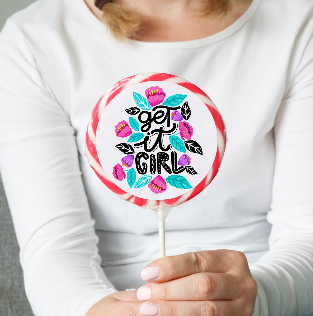 Get It Girl Lollipop - Suck It & Say