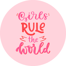Load image into Gallery viewer, Girls Rule The World Lollipop - Suck It &amp; Say
