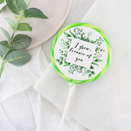 I Grew Because Of You Mother's Day Lollipop - Suck It & Say