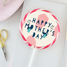 Load image into Gallery viewer, Paint Splotch Happy Mother&#39;s Day Lollipop - Suck It &amp; Say
