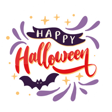 Load image into Gallery viewer, Happy Halloween Purple Lollipop - Suck It &amp; Say
