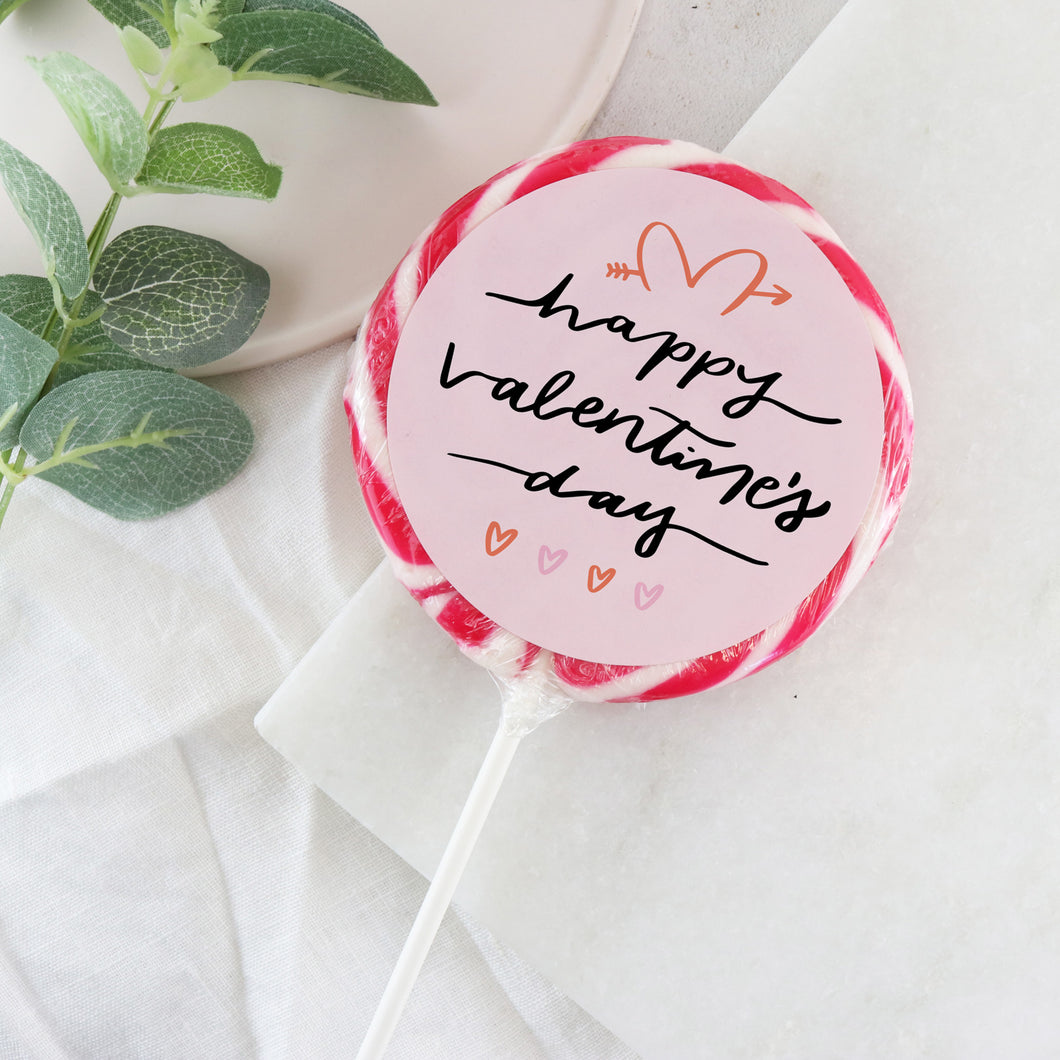Happy Valentine's Day Script Lollipop - Suck It & Say