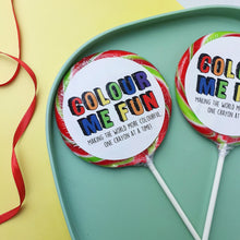 Load image into Gallery viewer, Giant Personalised Corporate Lollipops

