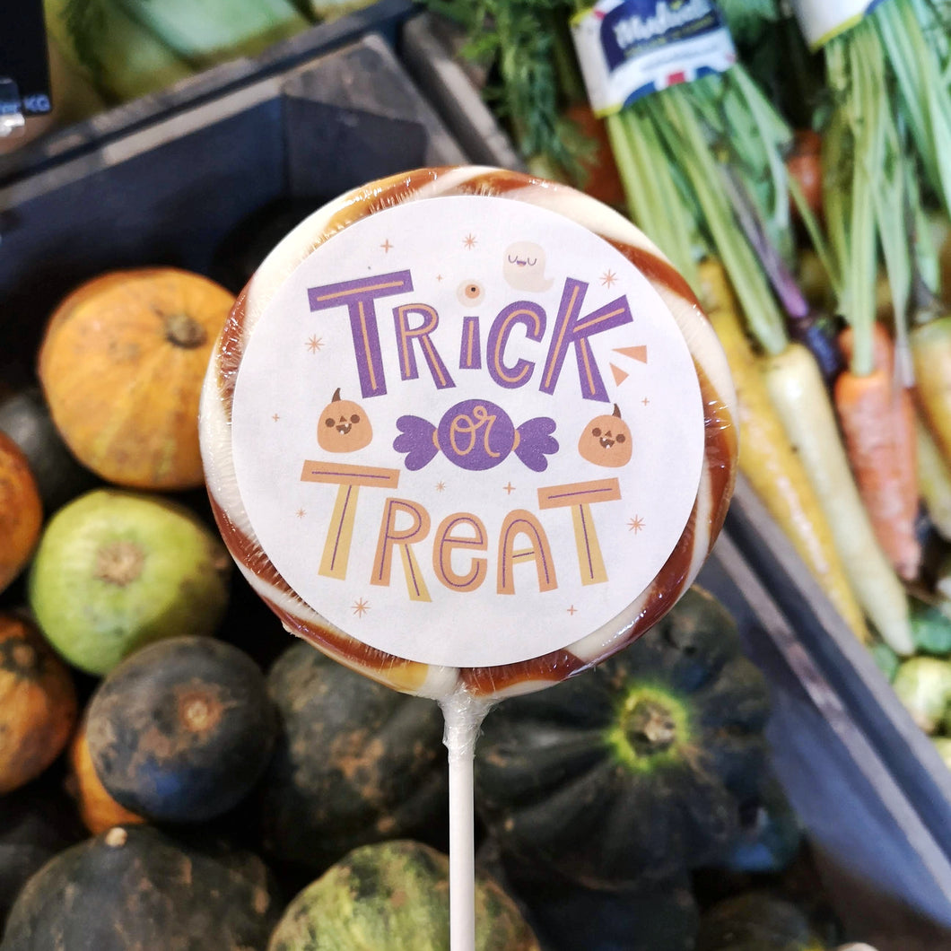 Trick or Treat Lollipop - Suck It & Say